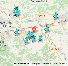 Mappa Piazza Trieste, 56028 San Miniato PI, Italia (4.21692)