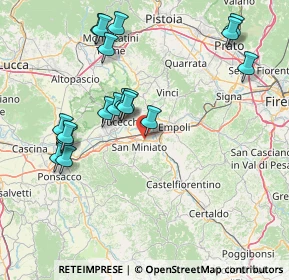 Mappa Piazza Trieste, 56028 San Miniato PI, Italia (16.90056)