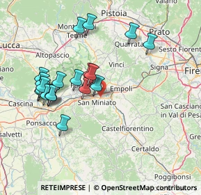 Mappa Piazza Trieste, 56028 San Miniato PI, Italia (15.3505)