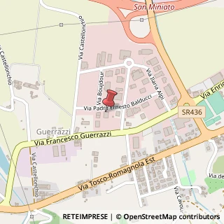 Mappa Via Boujdour, 33, 56028 San Miniato, Pisa (Toscana)