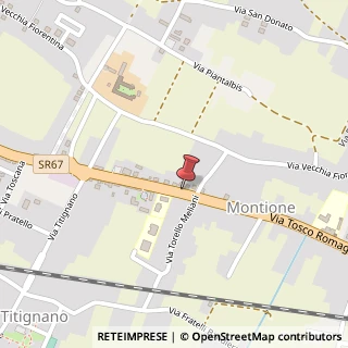 Mappa Via Tosco-Romagnola,  2410, 56021 Cascina, Pisa (Toscana)