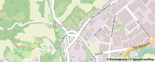 Mappa Fermignano