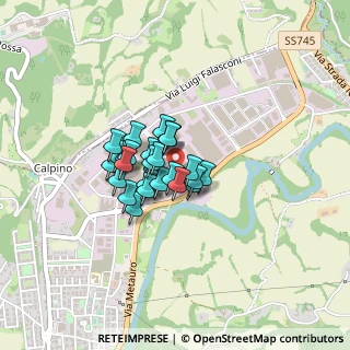 Mappa Via T. Edison, 61033 Fermignano PU, Italia (0.24815)