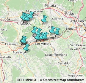 Mappa Via Pinocchio, 56028 San Miniato PI, Italia (12.28158)