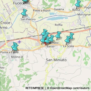 Mappa Piazza Sandro Pertini, 56028 San Miniato PI, Italia (2.39)