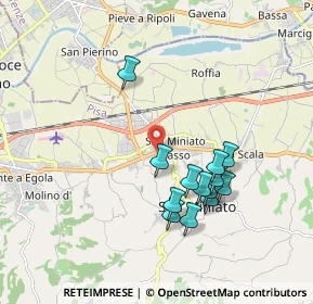 Mappa Piazza Sandro Pertini, 56028 San Miniato PI, Italia (1.75846)