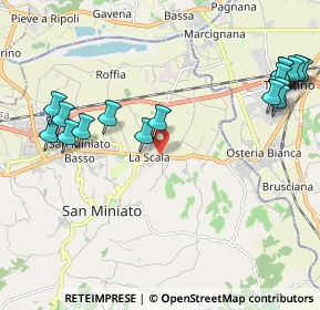 Mappa Piazza Cesare Capoquadri, 56028 San Miniato PI, Italia (2.62824)