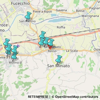 Mappa Via A. Manzoni, 56028 San Miniato PI, Italia (2.35545)