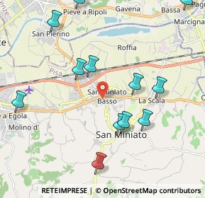 Mappa Via A. Manzoni, 56028 San Miniato PI, Italia (2.55692)
