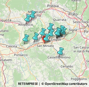 Mappa Via A. Manzoni, 56028 San Miniato PI, Italia (10.35667)