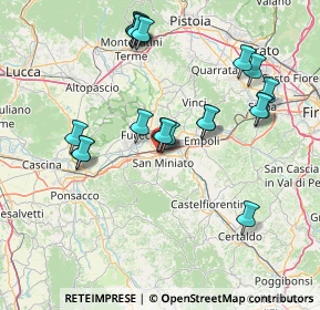 Mappa Via A. Manzoni, 56028 San Miniato PI, Italia (15.7)