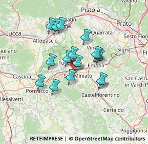 Mappa Via Padre Ernesto Balducci, 56028 San Miniato PI, Italia (11.31563)