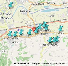Mappa Via Padre Ernesto Balducci, 56028 San Miniato PI, Italia (2.00857)