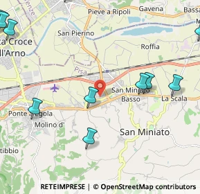 Mappa Via Padre Ernesto Balducci, 56028 San Miniato PI, Italia (3.34308)