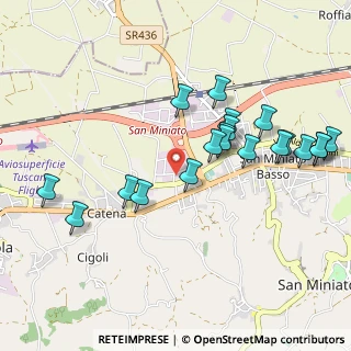 Mappa Via Padre Ernesto Balducci, 56028 San Miniato PI, Italia (1.0585)