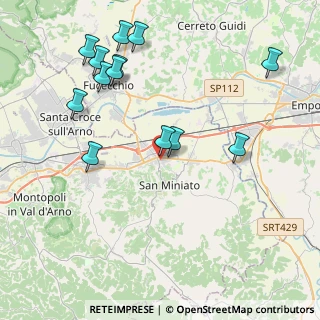 Mappa Piazza Vincenzo Cuoco, 56028 San Miniato PI, Italia (4.71154)