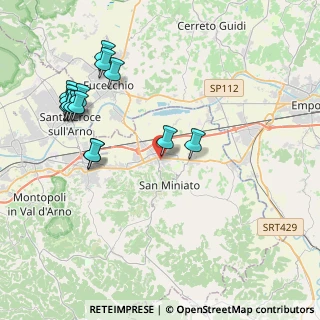 Mappa Piazza Vincenzo Cuoco, 56028 San Miniato PI, Italia (4.64429)