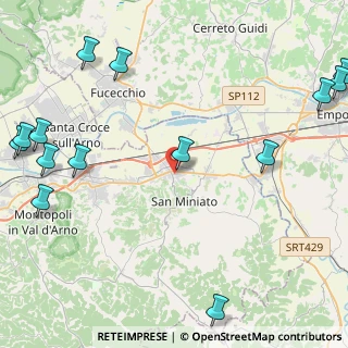 Mappa Piazza Vincenzo Cuoco, 56028 San Miniato PI, Italia (6.70786)