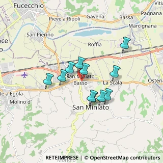 Mappa Piazza Vincenzo Cuoco, 56028 San Miniato PI, Italia (1.38455)