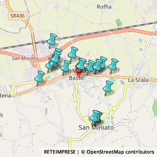 Mappa Piazza Vincenzo Cuoco, 56028 San Miniato PI, Italia (0.7735)