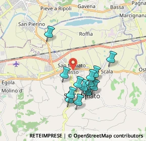 Mappa Piazza Vincenzo Cuoco, 56028 San Miniato PI, Italia (1.60286)
