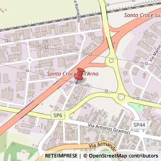 Mappa Via Romaiano, 18 h, 56024 San Miniato, Pisa (Toscana)
