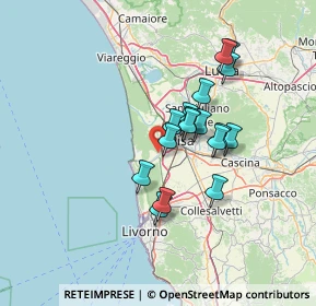 Mappa Località Cascine Nuove, 56122 Pisa PI, Italia (11.14824)
