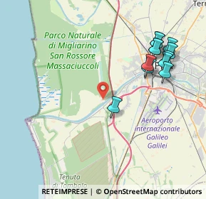 Mappa Località Cascine Nuove, 56122 Pisa PI, Italia (4.6)