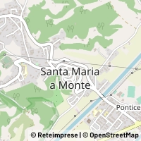 Mapa Santa Maria a Monte