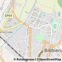Kort Bibbiena