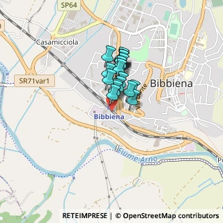 Mappa Piazza Stazione, 52011 Bibbiena AR, Italia (0.275)
