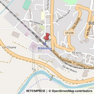 Mappa Piazza Stazione, 52011 Bibbiena AR, Italia, 52011 Bibbiena, Arezzo (Toscana)