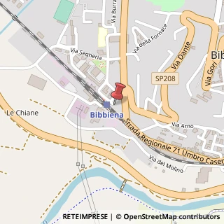 Mappa Piazza Stazione, 3, 52011 Bibbiena, Arezzo (Toscana)
