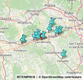 Mappa Via Martiri di Belfiore, 56028 San Miniato PI, Italia (10.17636)