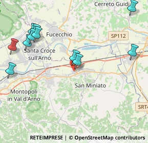 Mappa Via Villeneuve Lez Avignon, 56028 San Miniato PI, Italia (5.26182)
