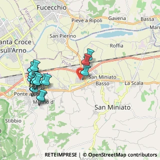 Mappa Via Villeneuve Lez Avignon, 56028 San Miniato PI, Italia (2.3245)