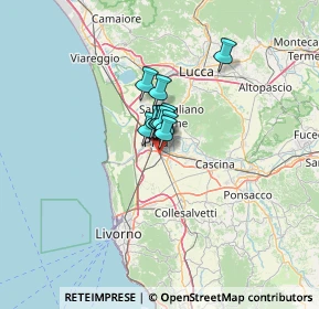 Mappa Via Cariola, 56121 Pisa PI, Italia (5.59818)