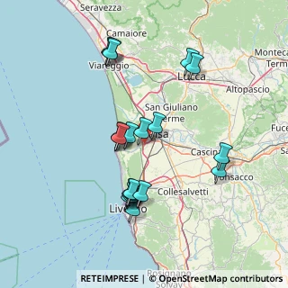 Mappa Superstrada Firenze Pisa Livorno, 56122 Pisa PI, Italia (14.489)