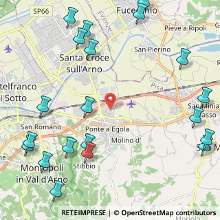 Mappa Via Chico Mendes, 56028 San Miniato PI, Italia (3.228)