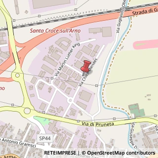 Mappa Via Chico Mendes, 17, 56028 San Miniato, Pisa (Toscana)