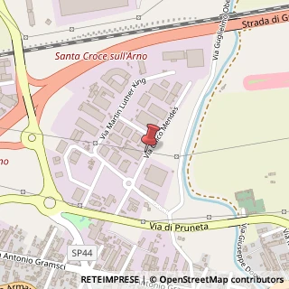 Mappa Via curiel 23, 56028 San Miniato, Pisa (Toscana)