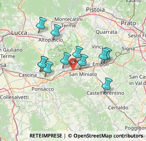 Mappa Via Chico Mendes, 56028 San Miniato PI, Italia (12.17818)