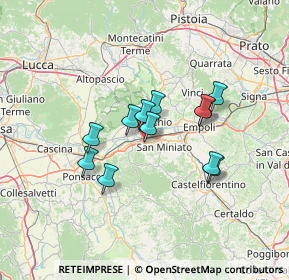 Mappa Via Chico Mendes, 56028 San Miniato PI, Italia (10.90833)