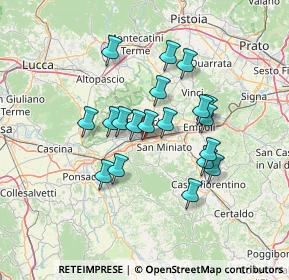 Mappa Via Chico Mendes, 56028 San Miniato PI, Italia (11.70895)