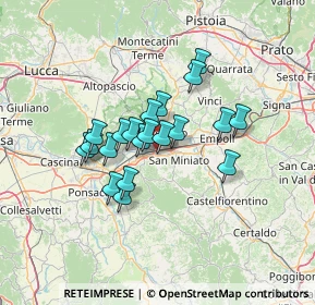 Mappa Via Chico Mendes, 56028 San Miniato PI, Italia (10.253)