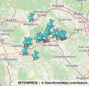Mappa Via Chico Mendes, 56028 San Miniato PI, Italia (9.976)