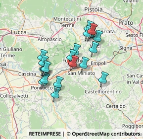 Mappa Via Chico Mendes, 56028 San Miniato PI, Italia (12.09)