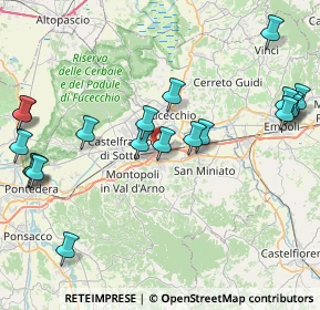 Mappa Via Chico Mendes, 56028 San Miniato PI, Italia (10.088)