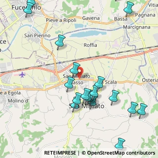 Mappa Via Torta, 56028 San Miniato PI, Italia (2.5335)