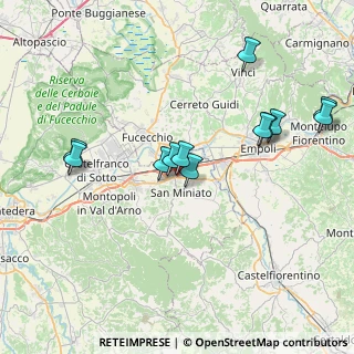 Mappa Via Torta, 56028 San Miniato PI, Italia (7.89417)